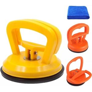 LXPVSA Car Dent Puller Fixer Kit Yellow Orange New